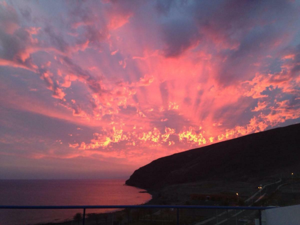 Galdar Penthouse Over The Sea! Sardina 外观 照片
