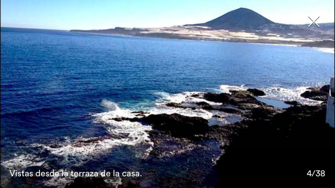 Galdar Penthouse Over The Sea! Sardina 外观 照片