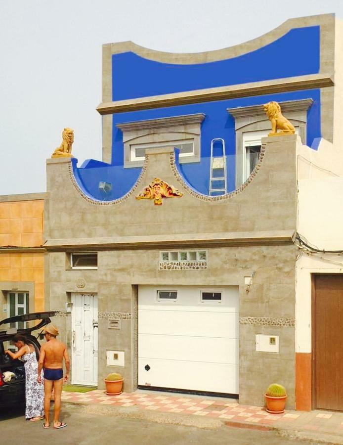 Galdar Penthouse Over The Sea! Sardina 外观 照片